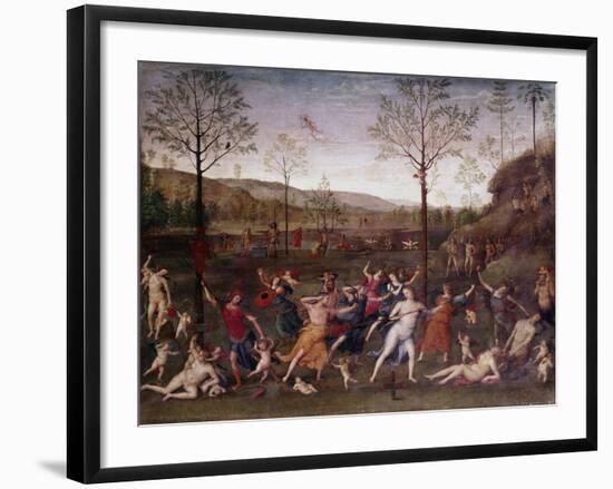 The Battle of Love and Chastity, 1504-1523-Perugino-Framed Giclee Print