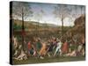 The Battle of Love and Chastity, C1503-1523-Perugino-Stretched Canvas