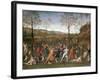 The Battle of Love and Chastity, C1503-1523-Perugino-Framed Giclee Print