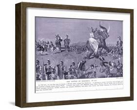 The Battle of Magnesia 190 BC-Leslie Mosley-Framed Giclee Print