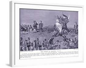 The Battle of Magnesia 190 BC-Leslie Mosley-Framed Giclee Print