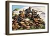The Battle of Majuba Hill, First Boer War-null-Framed Giclee Print