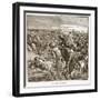 The Battle of Marathon (Litho)-English-Framed Giclee Print