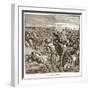 The Battle of Marathon (Litho)-English-Framed Giclee Print