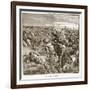 The Battle of Marathon (Litho)-English-Framed Giclee Print