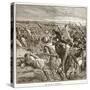 The Battle of Marathon (Litho)-English-Stretched Canvas