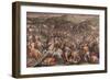 The Battle of Marciano in Val Di Chiana, 1570-1571-Giorgio Vasari-Framed Giclee Print