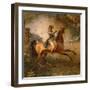 The Battle of Marengo, Detail of Napoleon Bonaparte-Louis Lejeune-Framed Giclee Print