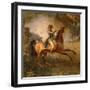 The Battle of Marengo, Detail of Napoleon Bonaparte-Louis Lejeune-Framed Giclee Print