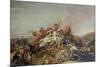 The Battle of Marston Moor in 1644, 1819-Abraham Cooper-Mounted Giclee Print