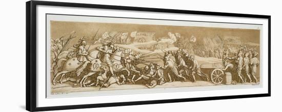 The Battle of Melegnano-Gallo Gallina-Framed Premium Giclee Print