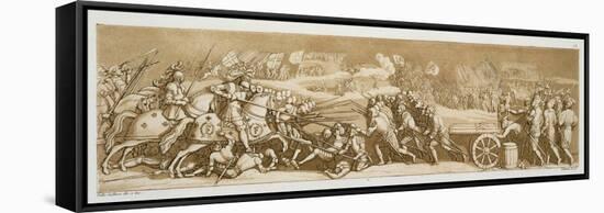 The Battle of Melegnano-Gallo Gallina-Framed Stretched Canvas