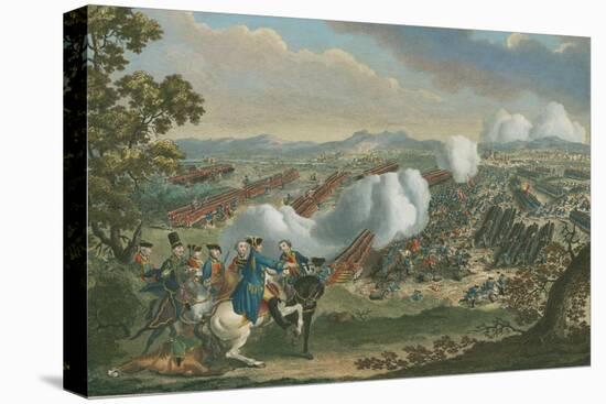 The Battle of Minden, C.1760s-null-Stretched Canvas