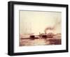 The Battle of Mobile Bay, August 1864, American Civil War, United States-null-Framed Giclee Print