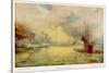 The Battle of Mobile Bay-E. Packbauer-Stretched Canvas