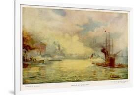 The Battle of Mobile Bay-E. Packbauer-Framed Photographic Print