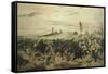 The Battle of Montebello, 1862-Giovanni Fattori-Framed Stretched Canvas