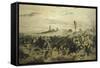 The Battle of Montebello, 1862-Giovanni Fattori-Framed Stretched Canvas