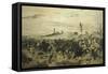 The Battle of Montebello, 1862-Giovanni Fattori-Framed Stretched Canvas