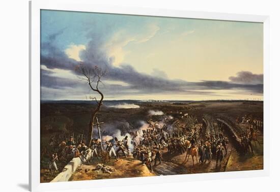 The Battle of Montmirail, 11 February, 1814-Horace Vernet-Framed Giclee Print