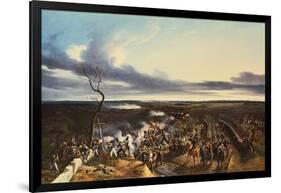 The Battle of Montmirail, 11 February, 1814-Horace Vernet-Framed Giclee Print