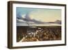 The Battle of Montmirail, 11 February, 1814-Horace Vernet-Framed Giclee Print