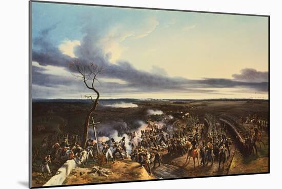 The Battle of Montmirail, 11 February, 1814-Horace Vernet-Mounted Giclee Print