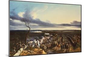 The Battle of Montmirail, 11 February, 1814-Horace Vernet-Mounted Giclee Print