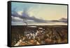 The Battle of Montmirail, 11 February, 1814-Horace Vernet-Framed Stretched Canvas