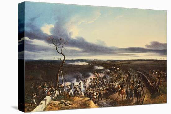 The Battle of Montmirail, 11 February, 1814-Horace Vernet-Stretched Canvas