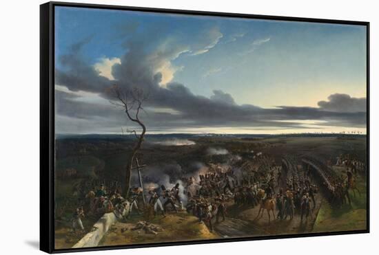The Battle of Montmirail, 1822 (Oil on Canvas)-Horace Vernet-Framed Stretched Canvas