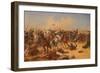 The Battle of Moodkee 18Th December 1845, C.1890 (Oil on Canvas)-Ernest Crofts-Framed Giclee Print