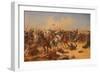 The Battle of Moodkee 18Th December 1845, C.1890 (Oil on Canvas)-Ernest Crofts-Framed Giclee Print