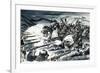 The Battle of Nagashino in 1575-Dan Escott-Framed Giclee Print