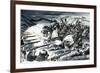 The Battle of Nagashino in 1575-Dan Escott-Framed Giclee Print