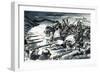 The Battle of Nagashino in 1575-Dan Escott-Framed Giclee Print