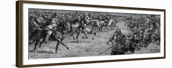 The Battle of Naseby-C.l. Doughty-Framed Giclee Print