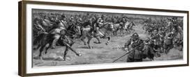 The Battle of Naseby-C.l. Doughty-Framed Giclee Print