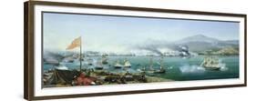 The Battle of Navarino, 20 October 1827-Ambroise-Louis Garneray-Framed Giclee Print