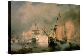 The Battle of Navarino, 20th October 1827, 1846-Ivan Konstantinovich Aivazovsky-Stretched Canvas