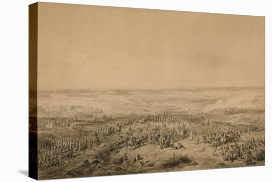 The Battle of Ocana, C.1844-Joseph-louis-hippolyte Bellange-Stretched Canvas