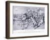 The Battle of Omdurman 1898 Ad, C.1920-Richard Caton Woodville II-Framed Giclee Print