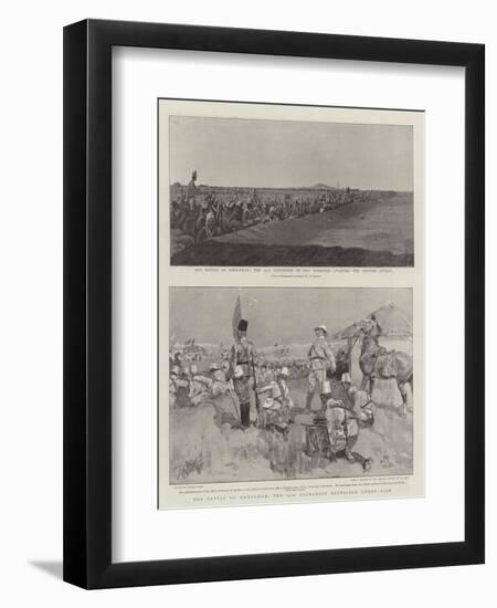 The Battle of Omdurman-Frank Craig-Framed Giclee Print