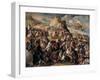 The Battle of Oran, 1699-Acisclo Antonio Palomino de Castro y Velasco-Framed Giclee Print