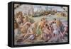 The Battle of Ostia, 1516-17 (Fresco)-Raphael (1483-1520)-Framed Stretched Canvas