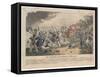 The Battle of Ostroleka on 26 May 1831-Georg Benedikt Wunder-Framed Stretched Canvas