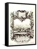 The Battle of Oudenaarde, 11th July 1708, Engraved by Jeremias Wolff and Johann August Corvinus-Abraham Drentwett-Framed Stretched Canvas