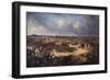 The Battle of Paris on March 17, 1814, 1834-Gottfried Willewalde-Framed Giclee Print