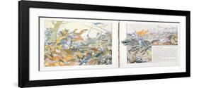 The Battle of Patay from 'Jeanne D'Arc', C.1910-Louis Maurice Boutet De Monvel-Framed Premium Giclee Print