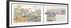 The Battle of Patay from 'Jeanne D'Arc', C.1910-Louis Maurice Boutet De Monvel-Framed Premium Giclee Print